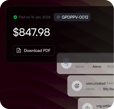 Enterprise-ready dashboard