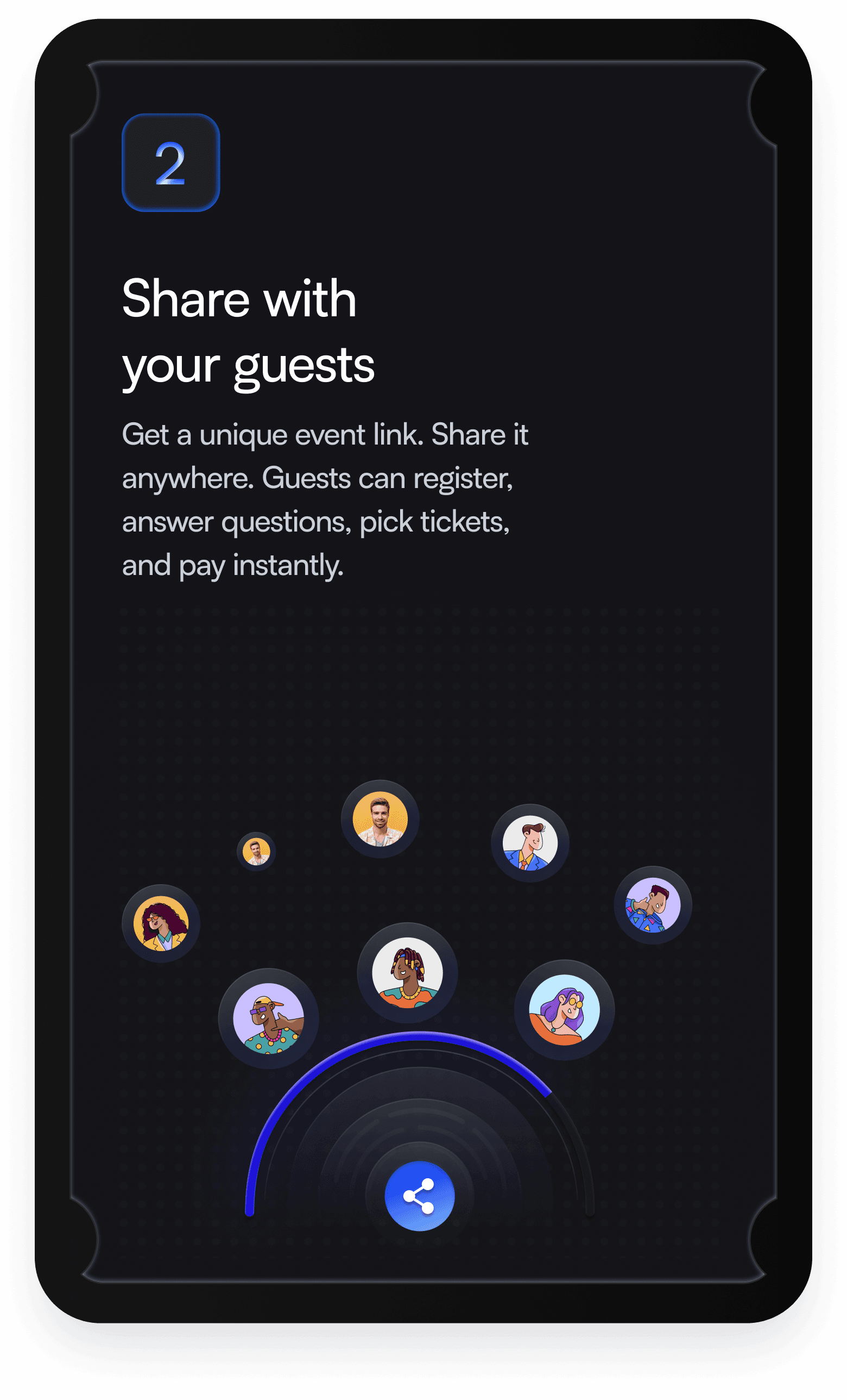 Share with your guests