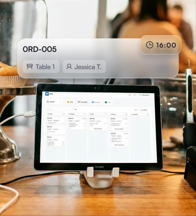 ابقَ متزامنًا مع تحضير الطلبات