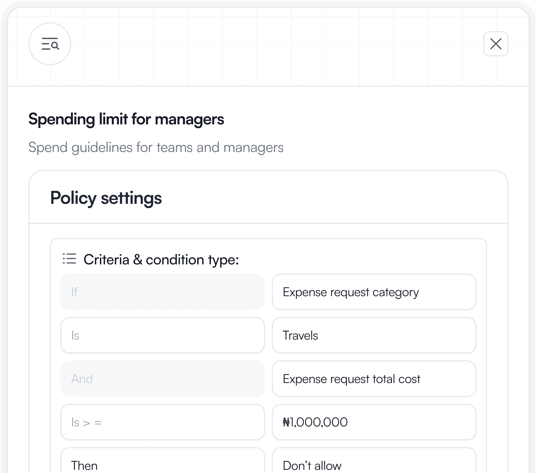 Policies